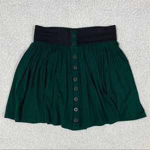 Forever 21 Green Miniskirt-Size M